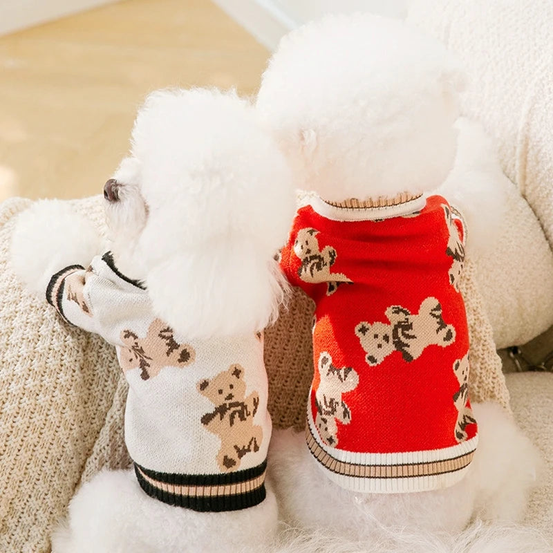 Rich puppy  High Striped Cardigan