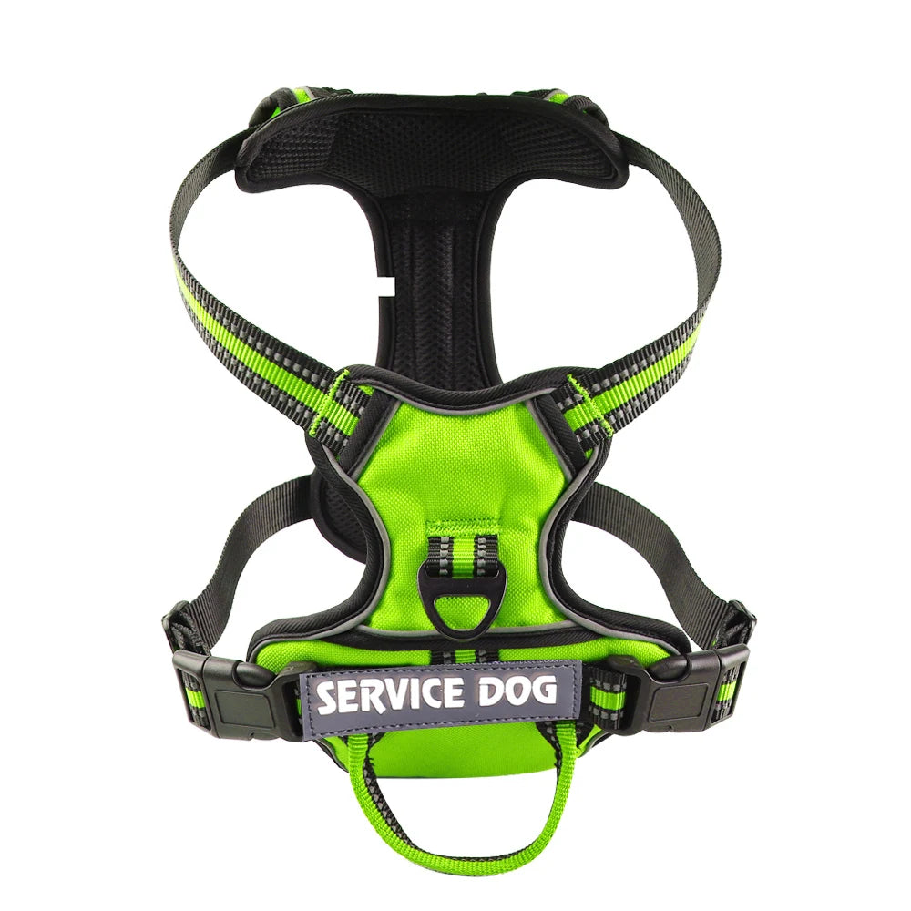 Nylon Dog Harness Vest Reflective