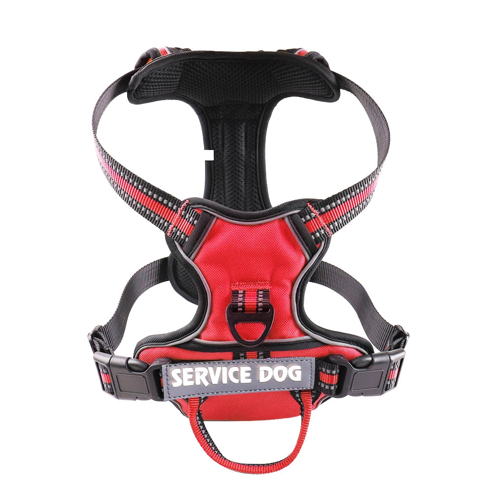 Nylon Dog Harness Vest Reflective