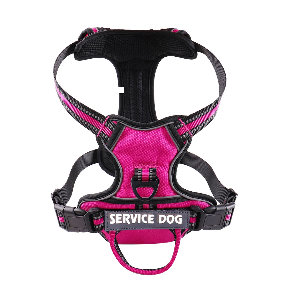 Nylon Dog Harness Vest Reflective