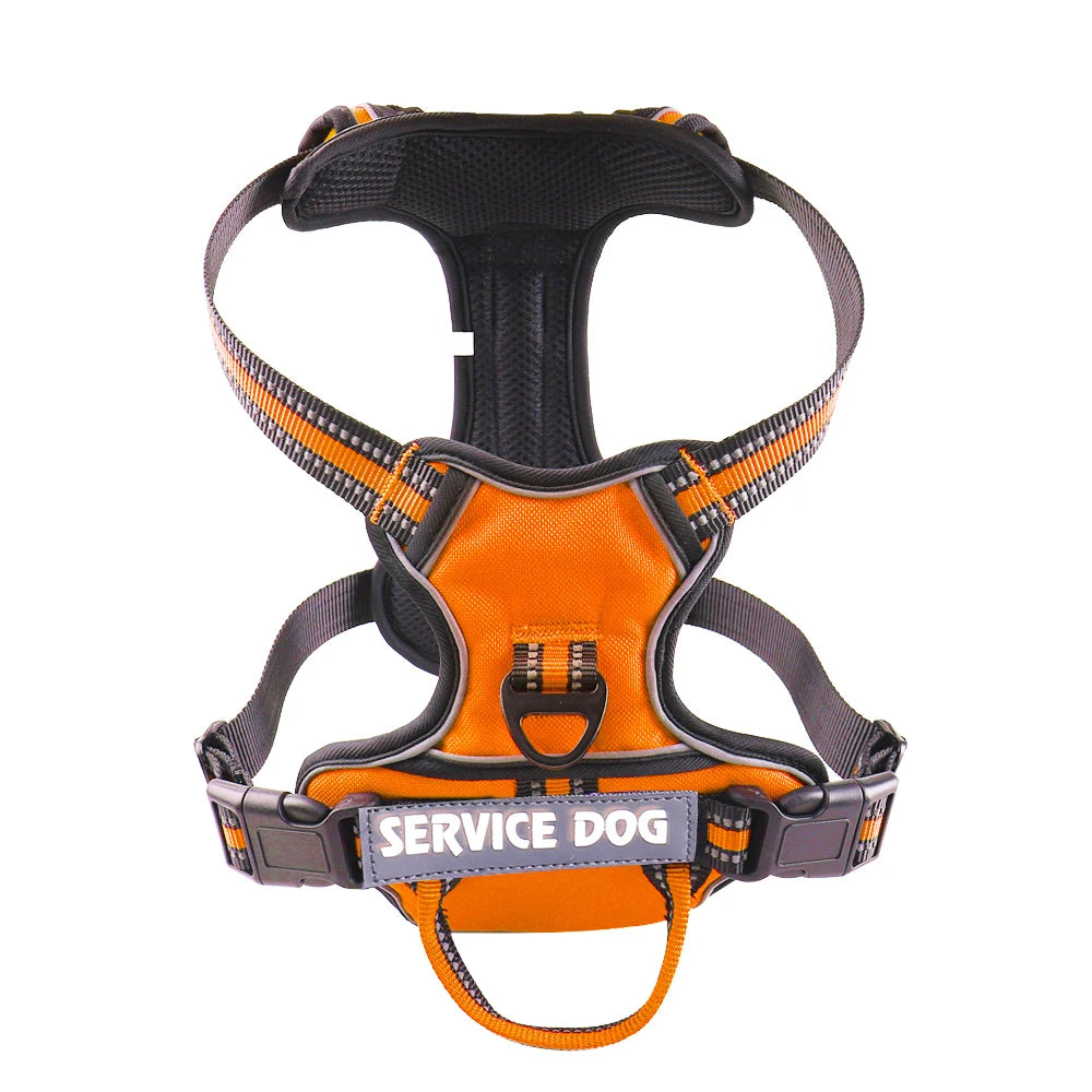 Nylon Dog Harness Vest Reflective