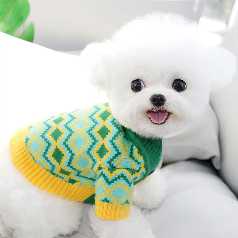 Rich puppy  High Striped Cardigan