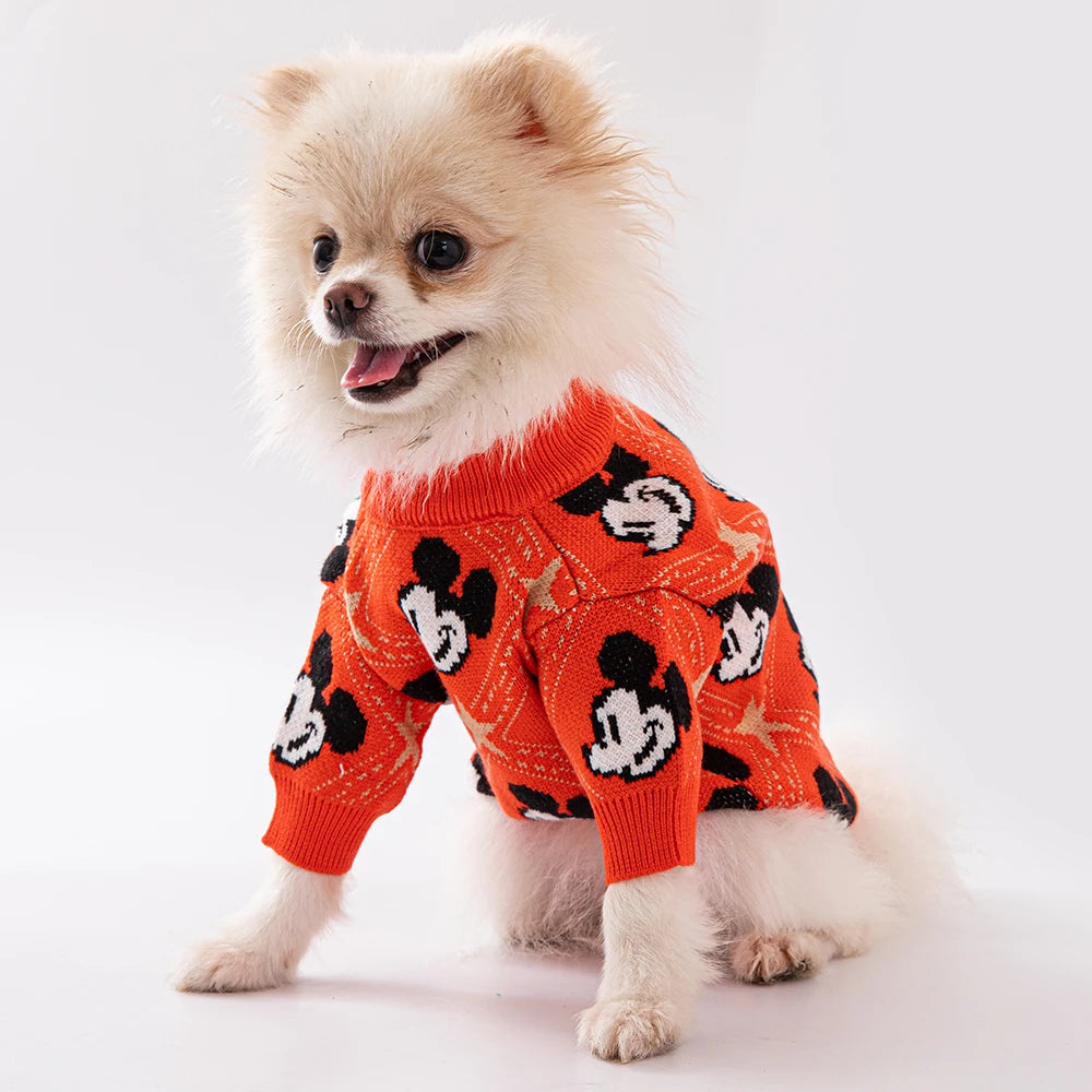 Mickey Puppy Disney Pullover Dog Sweater