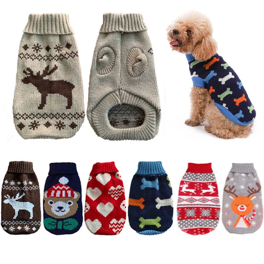 Christmas Sweater Dog clothes