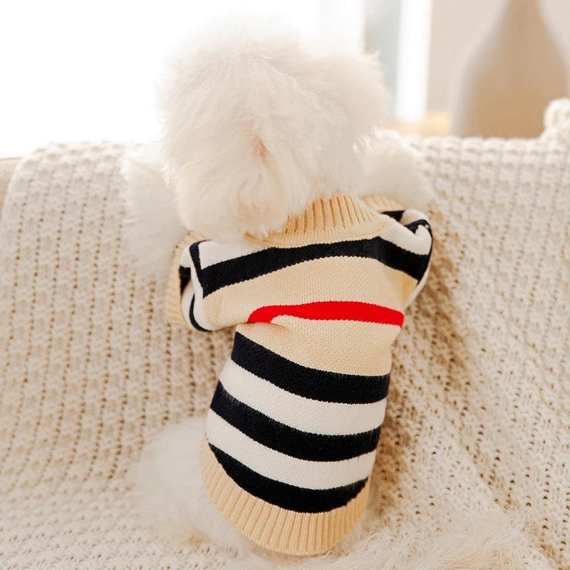 Rich puppy  High Striped Cardigan