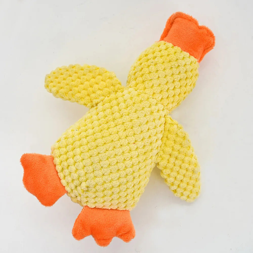 Duck Shape Dog Toy Quacking Pet Toys