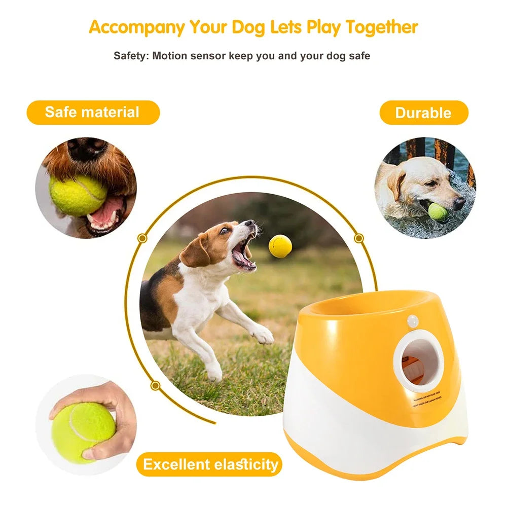 Dog Toys Automatic Ball Launcher Throwing Machine Catapult