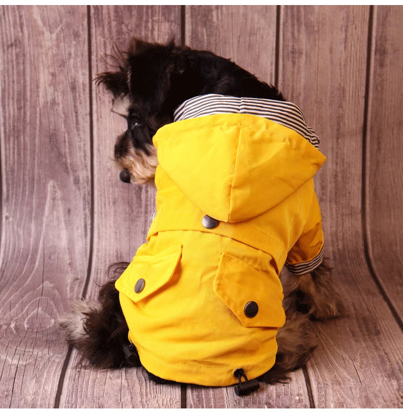 Large Dog Clothes Waterproof Dog Raincoat Pet Windproof Jacket L