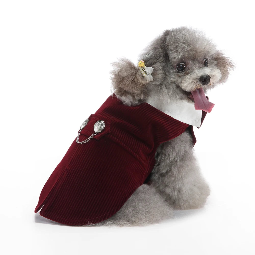 Mr. Dog Fashion formal vest