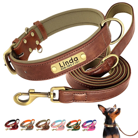 Customized Leather Dog Collar