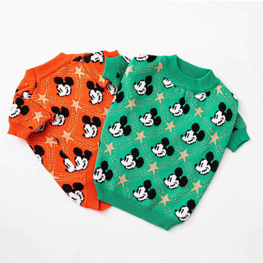 Mickey Puppy Disney Pullover Dog Sweater