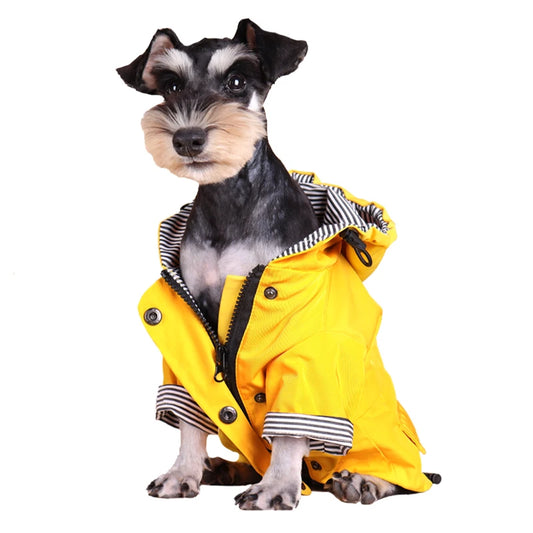 Large Dog Clothes Waterproof Dog Raincoat Pet Windproof Jacket L