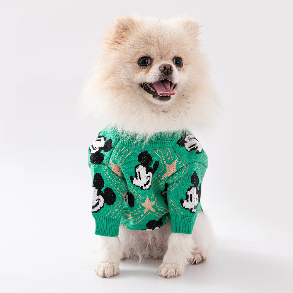 Mickey Puppy Disney Pullover Dog Sweater