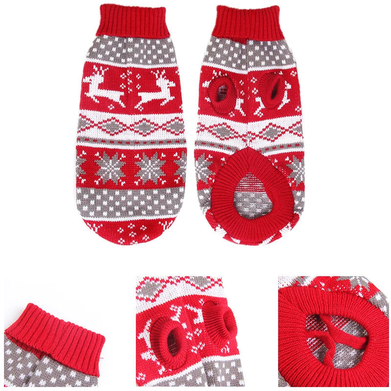 Christmas Sweater Dog clothes