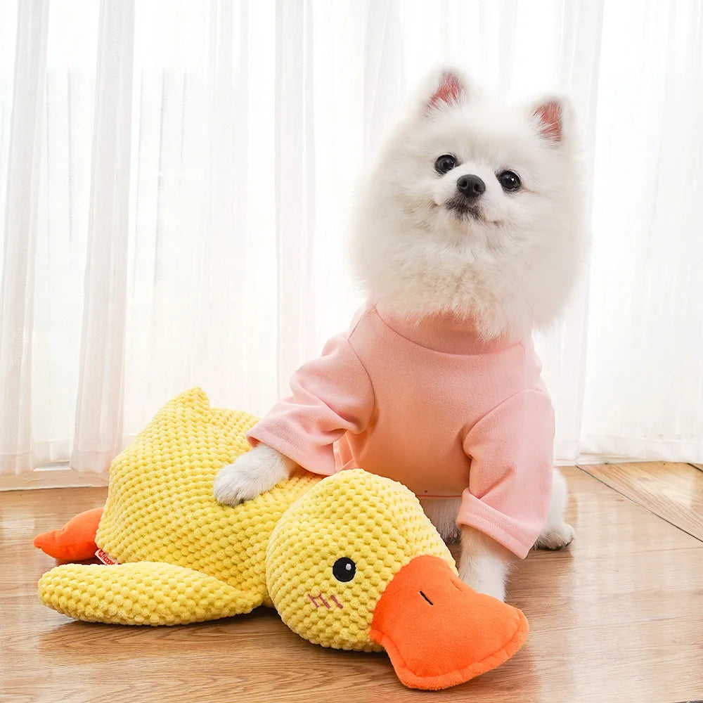 Duck Shape Dog Toy Quacking Pet Toys