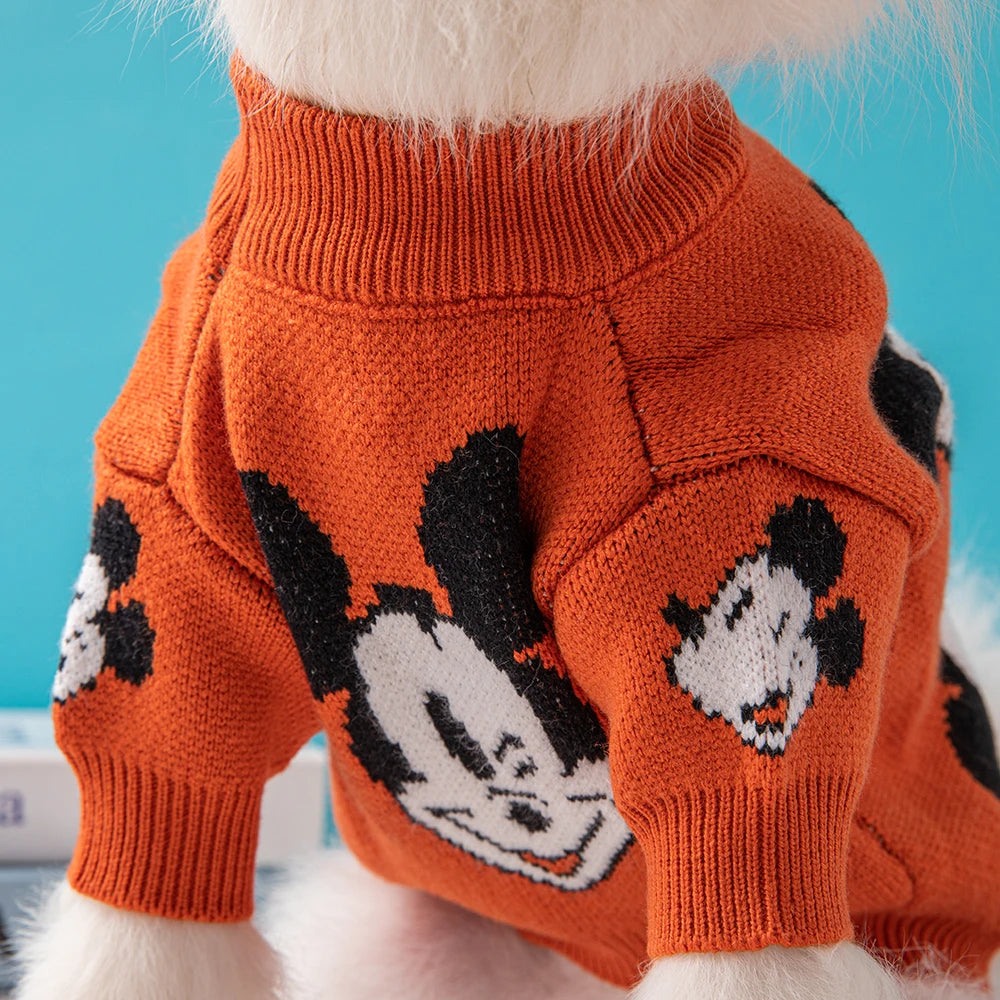 Mickey Puppy Disney Pullover Dog Sweater