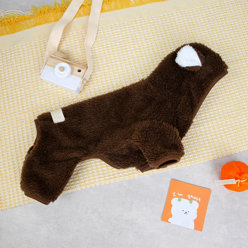 Pedrito Bear  Dog Jumpsuit