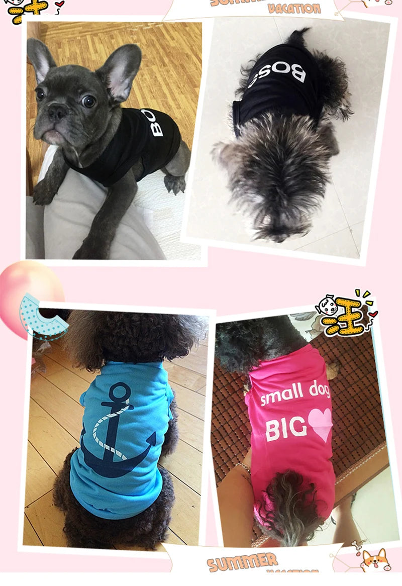 The vest Puppy Pet Clothing