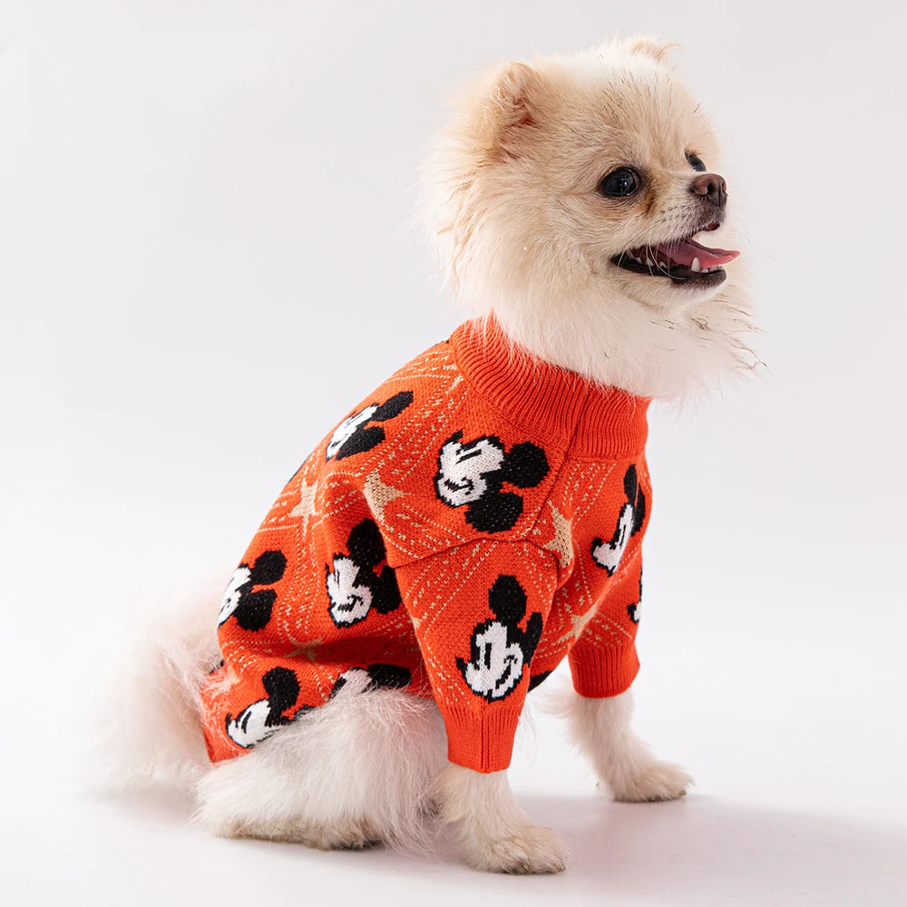 Mickey Puppy Disney Pullover Dog Sweater