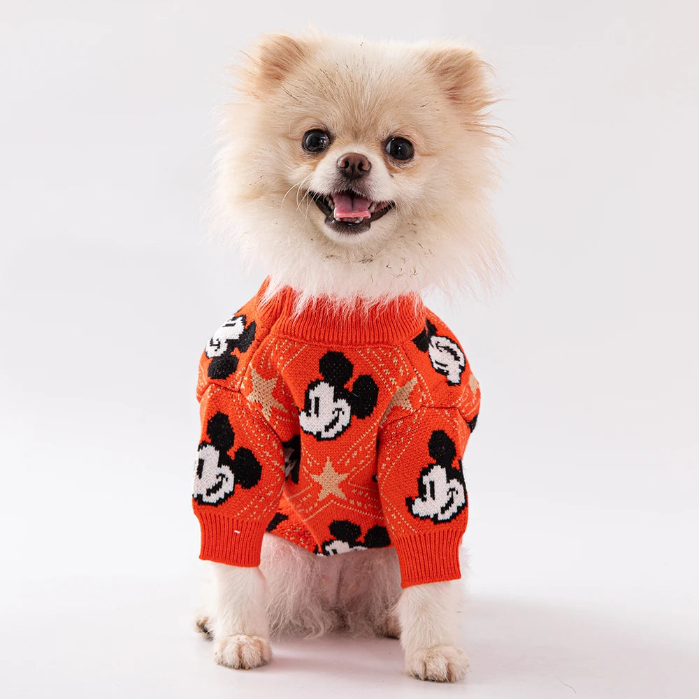 Mickey Puppy Disney Pullover Dog Sweater