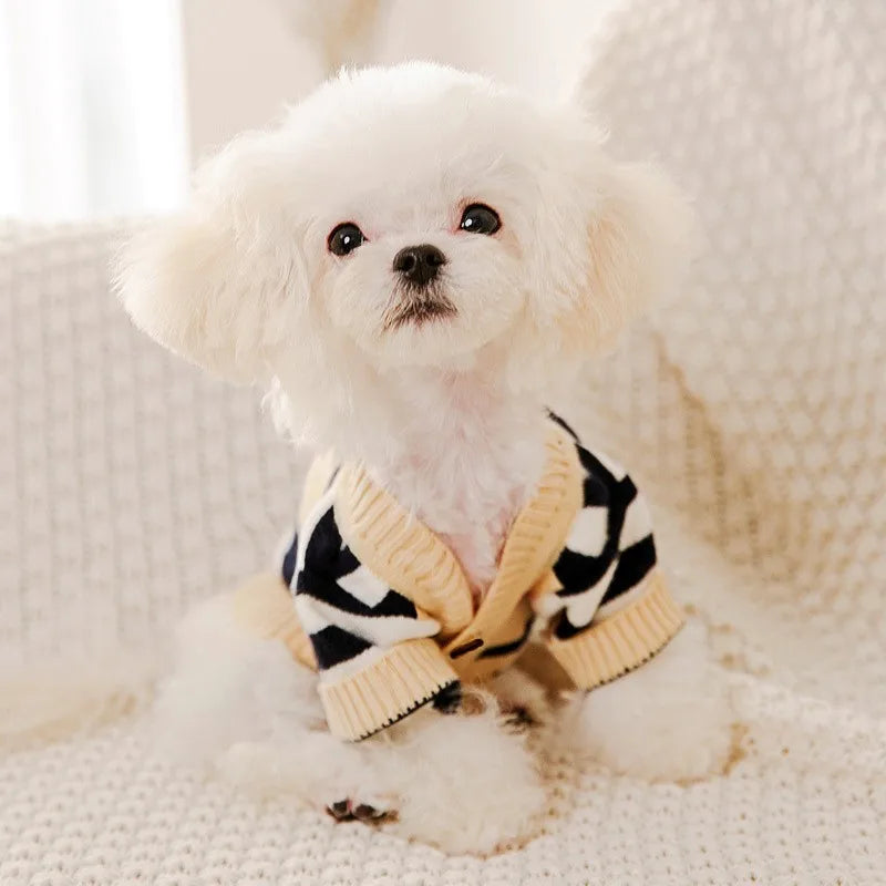 Rich puppy  High Striped Cardigan