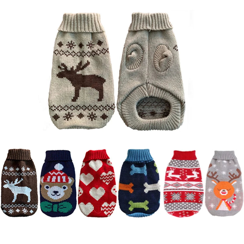 Christmas Sweater Dog clothes