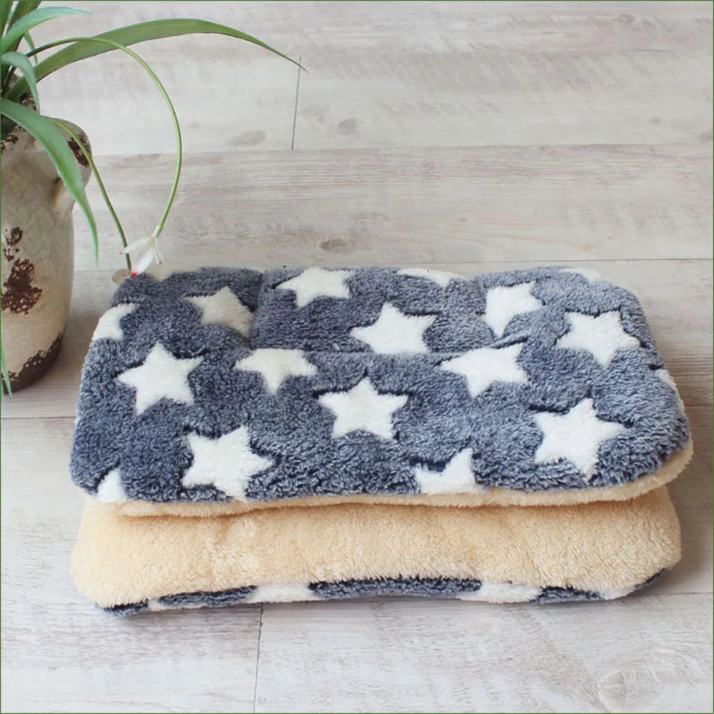 Flannel Pet Mat Dog Bed