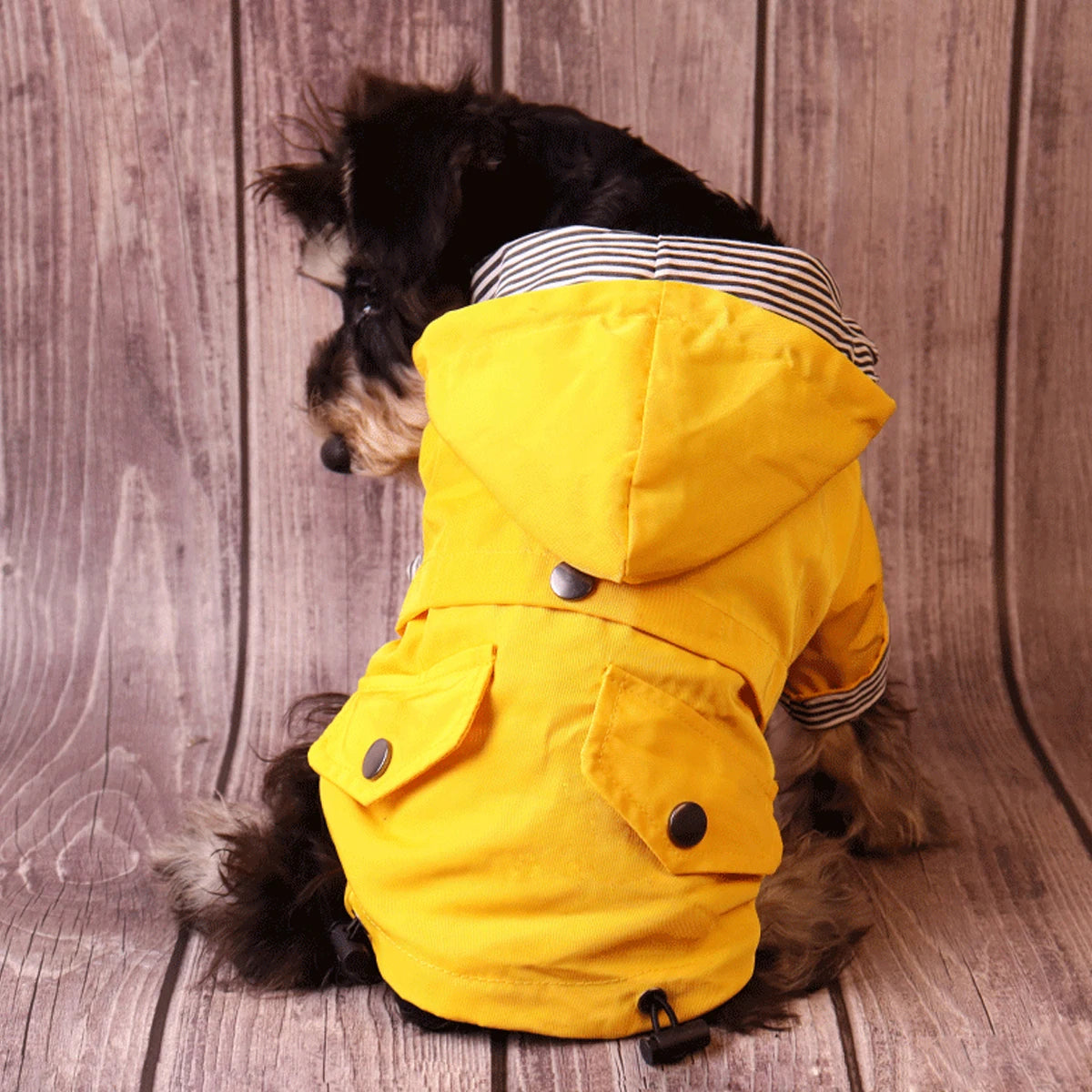 Large Dog Clothes Waterproof Dog Raincoat Pet Windproof Jacket L