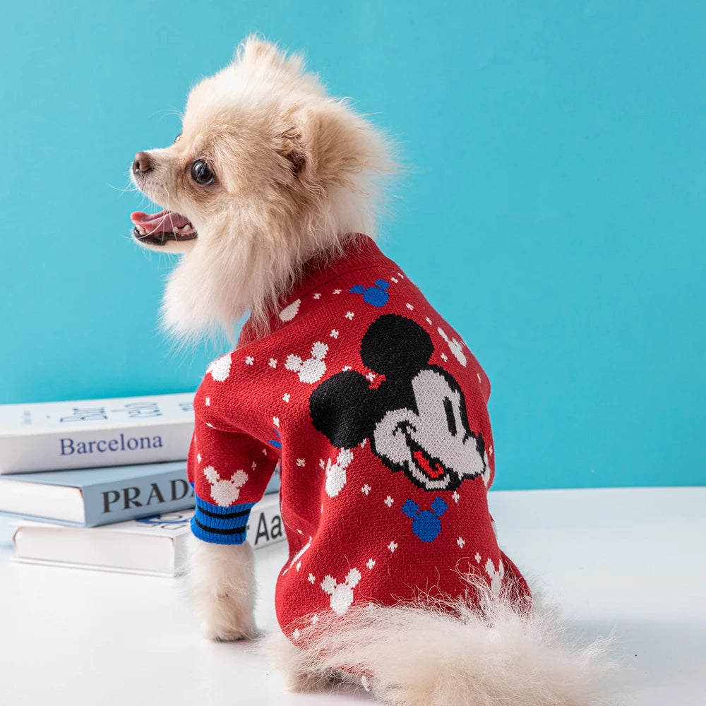 Mickey Puppy Disney Pullover Dog Sweater