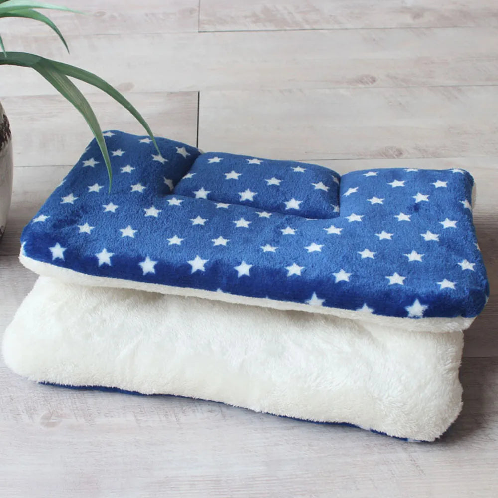 Flannel Pet Mat Dog Bed