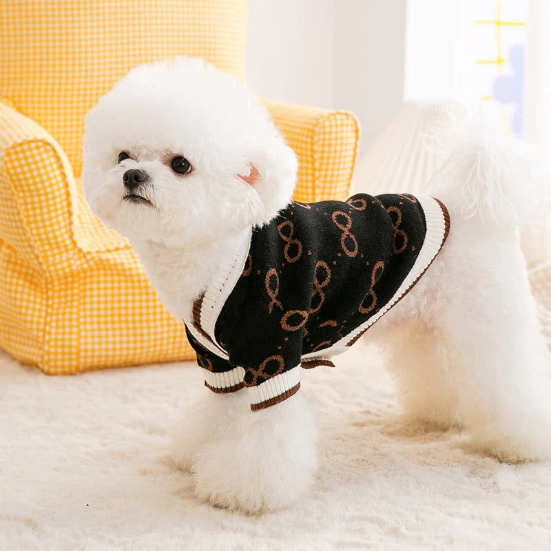 Rich puppy  High Striped Cardigan