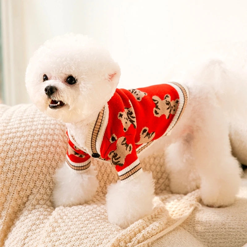 Rich puppy  High Striped Cardigan